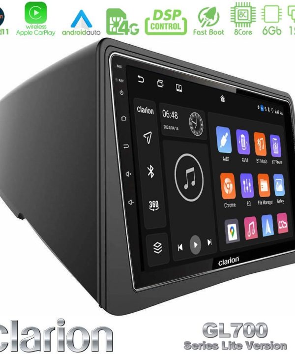 Kimpiris - Clarion GL700 Lite Series 8Core Android11 6+128GB Opel Mokka Navigation Multimedia Tablet 9" Με Carplay & Android Auto