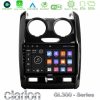 Kimpiris - Clarion GL300 Series 4Core Android11 2+32GB Dacia Duster 2014-2018 Navigation Multimedia Tablet 9" Με Carplay & Android Auto