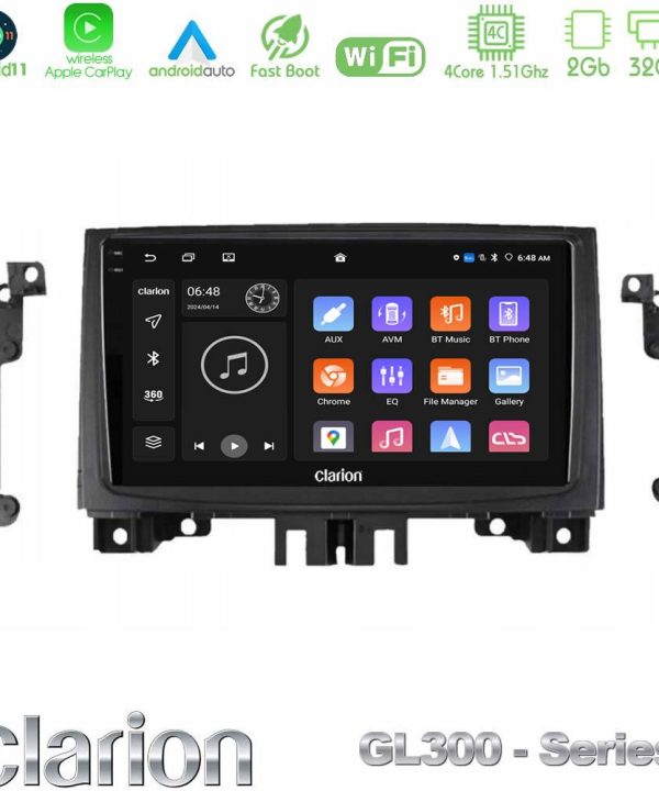 Kimpiris - Clarion GL300 Series Mercedes Sprinter/VW Crafter 2006-2018 4Core Android11 2+32GB Navigation Multimedia Tablet 9" Με Carplay & Android Auto