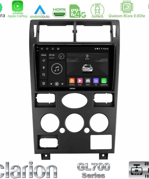 Kimpiris - Clarion GL700 Series 8Core Android13 4+64GB Ford Mondeo 2001-2004 Navigation Multimedia Tablet 9" Με Carplay & Android Auto