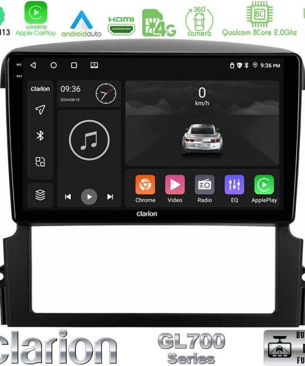 Kimpiris - Clarion GL700 Series 8Core Android13 4+64GB Kia Sorento Navigation Multimedia Tablet 9" Με Carplay & Android Auto