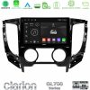 Kimpiris - Clarion GL700 Series 8Core Android13 4+64GB Mitsubishi L200 2016-> & Fiat Fullback (Manual A/C) Navigation Multimedia Tablet 9" Με Carplay & Android Auto