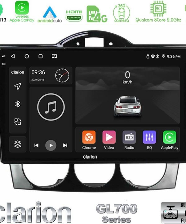 Kimpiris - Clarion GL700 Series 8Core Android13 4+64GB Mazda RX8 2003-2008 Navigation Multimedia Tablet 9" Με Carplay & Android Auto