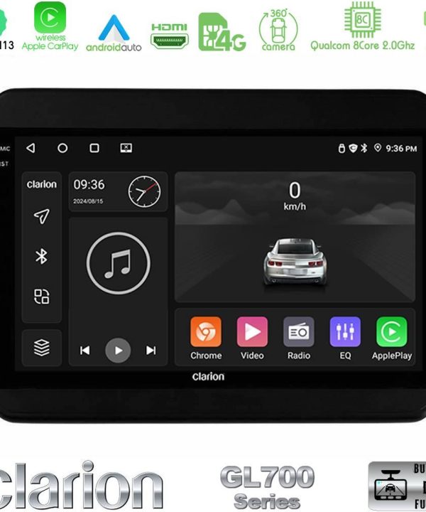 Kimpiris - Clarion GL700 Series 8Core Android13 4+64GB Suzuki Ignis Navigation Multimedia Tablet 9" Με Carplay & Android Auto