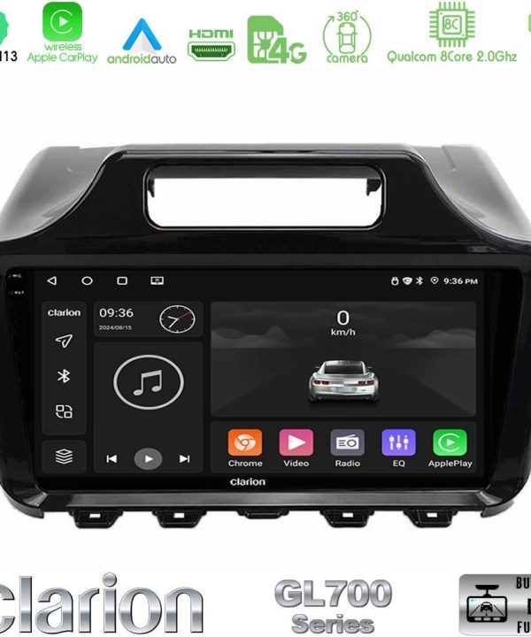 Kimpiris - Clarion GL700 Series Toyota iQ 2008 – 2015 8Core Android13 4+64GB Navigation Multimedia Tablet 9" Με Carplay & Android Auto Με Carplay & Android Auto
