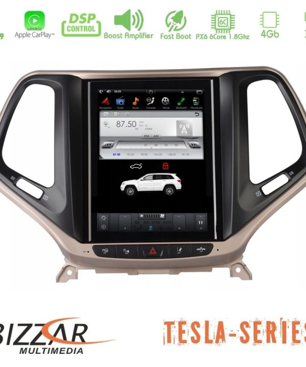Kimpiris - Bizzar Jeep Cherokee 2014-2019 Tesla 10.4" Navigation