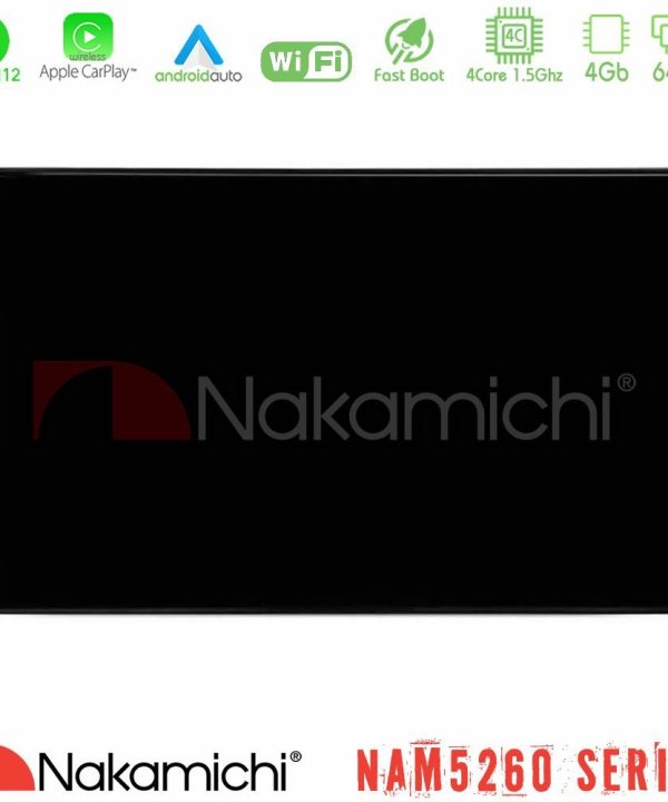 Kimpiris - Nakamichi NAM5260 Series Alfa Romeo Giulietta 2014-2021 4Core Android12 4+64GB Navigation Multimedia Tablet 10" Με Carplay & Android Auto