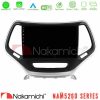 Kimpiris - Nakamichi NAM5260 Series 4Core Android12 4+64GB Jeep Cherokee 2014-2019 Navigation Multimedia Tablet 9" (Ασημί Χρώμα) Με Carplay & Android Auto