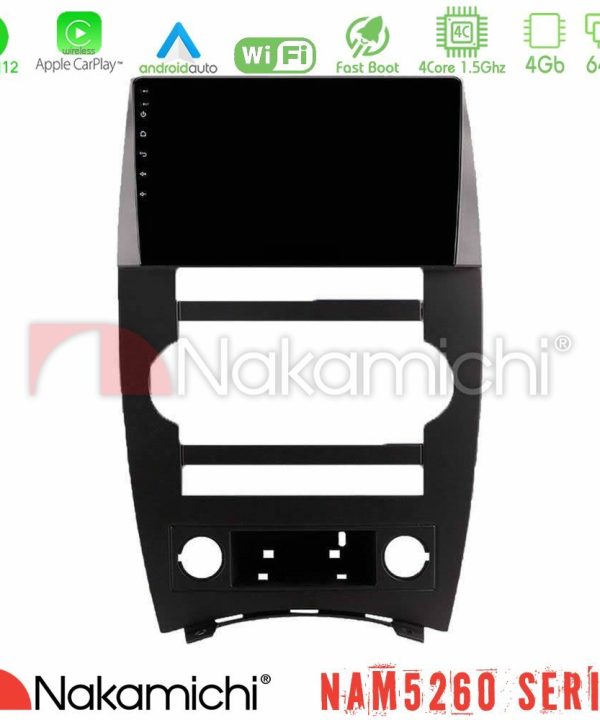 Kimpiris - Nakamichi NAM5260 Series 4Core Android12 4+64GB Jeep Commander 2007-2008 Navigation Multimedia Tablet 9" Με Carplay & Android Auto