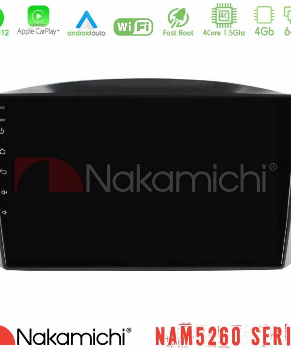 Kimpiris - Nakamichi NAM5260 Series Jeep Grand Cherokee 2005-2007 4Core Android12 4+64GB Navigation Multimedia Tablet 10" Με Carplay & Android Auto Με Carplay & Android Auto