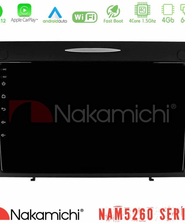Kimpiris - Nakamichi NAM5260 Series 4Core Android12 4+64GB Mercedes SLK Class Navigation Multimedia Tablet 9" Με Carplay & Android Auto
