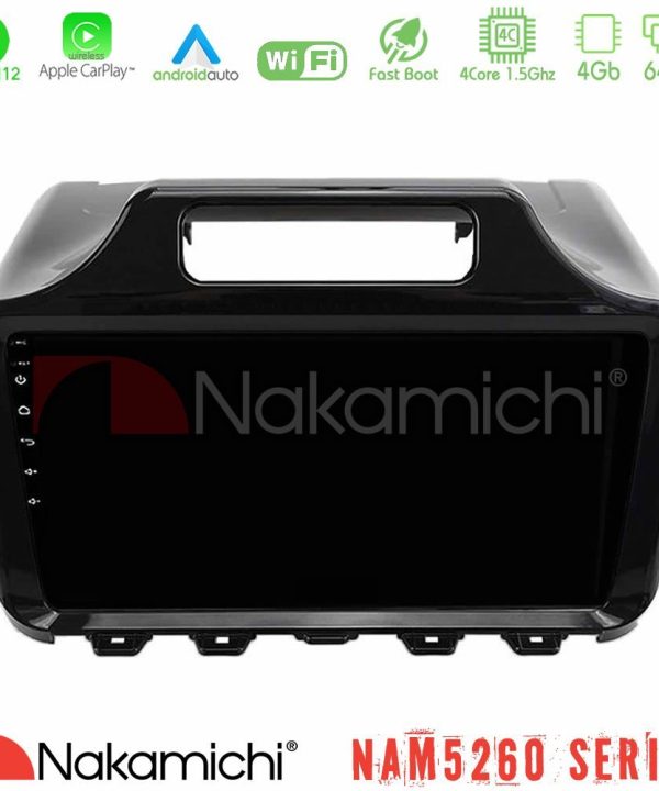 Kimpiris - Nakamichi NAM5260 Series Toyota iQ 2008 – 2015 4Core Android12 4+64GB Navigation Multimedia Tablet 9" Με Carplay & Android Auto