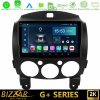 Kimpiris - Bizzar G+ Series Mazda 2 2008-2014 8core Android12 6+128GB Navigation Multimedia Tablet 9"