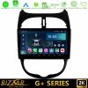 Kimpiris - Bizzar G+ Series Peugeot 206 8core Android12 6+128GB Navigation Multimedia Tablet 9"
