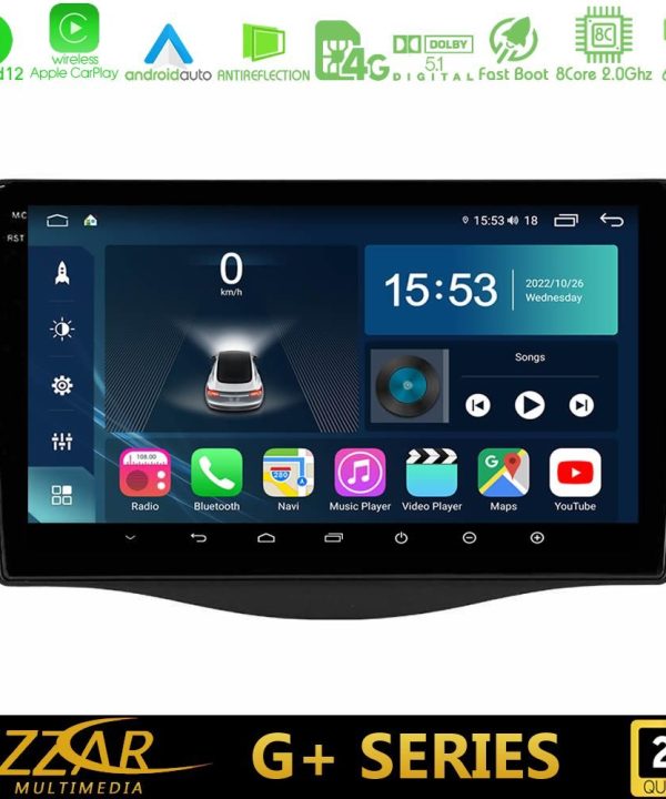 Kimpiris - Bizzar G+ Series Toyota RAV4 8core Android12 6+128GB Navigation Multimedia 9"