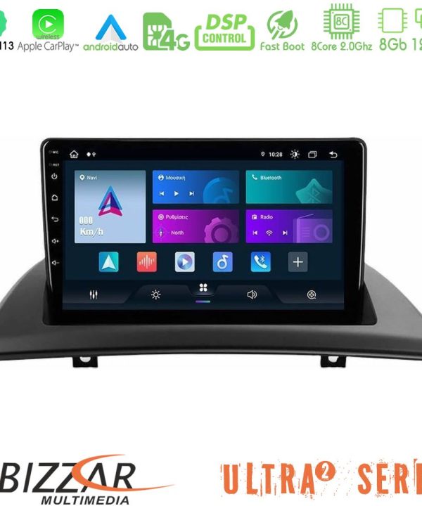 Kimpiris - Bizzar Ultra Series BMW E83 8Core Android13 8+128GB Navigation Multimedia Tablet 9"