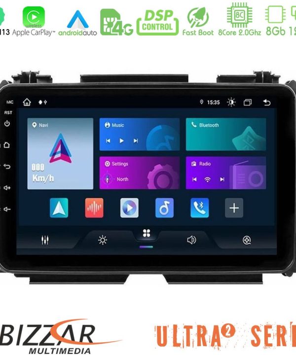 Kimpiris - Bizzar Ultra Series Honda HR-V 8core Android13 8+128GB Navigation Multimedia Tablet 9"