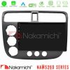 Kimpiris - Nakamichi NAM5260 Series 4Core Android12 4+64GB Honda Civic 2001-2005 Navigation Multimedia Tablet 9" Με Carplay & Android Auto