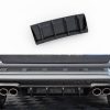Kimpiris - Diffuser Πίσω Προφυλακτήρα Για Cupra Ateca SUV 2018-2019 Μαύρο Γυαλιστερό