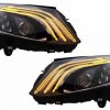 Μπροστινά Φανάρια Set Για Mercedes-Benz C-Class W205 14-20 Upgrade To Maybach Full Led DRL Μαύρα Με Μοτέρ Carner - Image 4