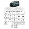 Kimpiris - Βάσεις Πλαινών Σκαλοπατιών (Dma) Για Citroën Berlingo 2019- Mvn K9 / Fiat Doblo 2022- Mvn K9 / Opel Combo 2019- Mvn V / Peugeot Partner 2019- Mvn K9 / Rifter 2019- Mvn K9 / Toyota Proace City 2019- Mvn K9