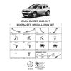 Kimpiris - Βάσεις Πλαινών Σκαλοπατιών (Alm-Sr-Rl-Ln-Da) Για Dacia Duster 2010-2018 Suv Hs