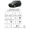 Kimpiris - Βάσεις Πλαινών Σκαλοπατιών (Alm-Sr-Rl-Ln-Da) Για Mercedes-Benz M-Class 1997-2005 Suv W163