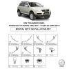Kimpiris - Βάσεις Πλαινών Σκαλοπατιών (Dma) Για Porsche Cayenne 2003-2010 Suv 9Pa