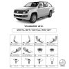 Kimpiris - Βάσεις Πλαινών Σκαλοπατιών (Dma) Για Volkswagen Amarok 2010-2022 Pk 2H