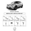 Kimpiris - Βάσεις Πλαινών Σκαλοπατιών (Dma) Για Toyota C-Hr 2016-2023 Suv Ax10