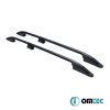 Kimpiris - Μπάρες Οροφής Railing Για Peugeot 3008 2009-2016 SUV T8 Μαύρες 2 Τεμάχια