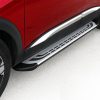 Πλαινά Σκαλοπάτια FABA (Silver-Black-243cm) 2 Τεμάχια Αλουμινίου Χωρίς Βάσεις - Image 2