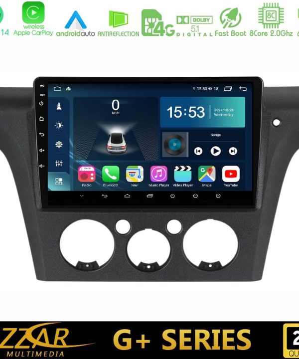 Kimpiris - Bizzar G+ Series Mitsubishi Outlander 2002 – 2007 8core Android14 6+128GB Navigation Multimedia Tablet 9"
