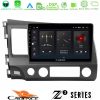 Kimpiris - Cadence Z2 Series 8Core Android14 4+64GB Honda Civic 2006-2011 Navigation Multimedia Tablet 9" Με Carplay & Android Auto