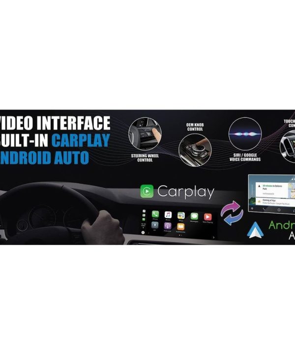 Kimpiris - VW/SKODA/SEAT/AUDI MQB (MIB/MIB2) Wireless CarPlay | Android Auto Interface | Camera In | HDMI in