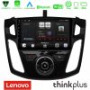 Kimpiris - Lenovo Thinkplus Series 4Core Android15 2+32GB  Ford Focus 2012-2018 Navigation Multimedia Tablet 9" Με Carplay & Android Auto