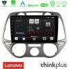 Kimpiris - Lenovo Thinkplus Series 4Core Android15 2+32GB  Hyundai i20 2009-2012 Manual A/C Navigation Multimedia Tablet 9" Με Carplay & Android Auto