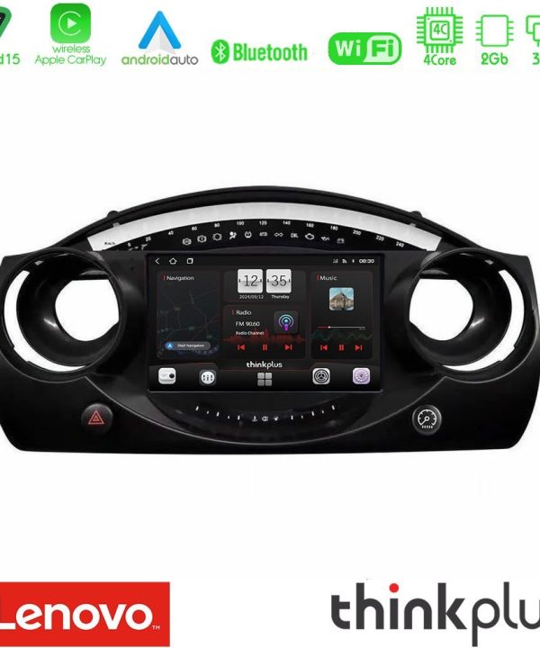 Kimpiris - Lenovo Thinkplus Series 4Core Android15 2+32GB  Mini Cooper R50 Navigation Multimedia Tablet 9" Με Carplay & Android Auto
