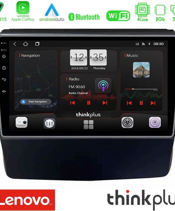 Kimpiris - Lenovo Thinkplus Series 4Core Android15 2+32GB Subaru Forester/Impreza 2018-2021 Navigation Multimedia Tablet 9" Με Carplay & Android Auto