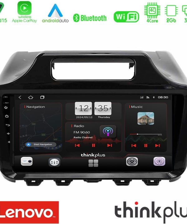 Kimpiris - Lenovo Thinkplus Series 4Core Android15 2+32GB  Toyota iQ 2008 – 2015 Navigation Multimedia Tablet 9" Με Carplay & Android Auto Με Carplay & Android Auto