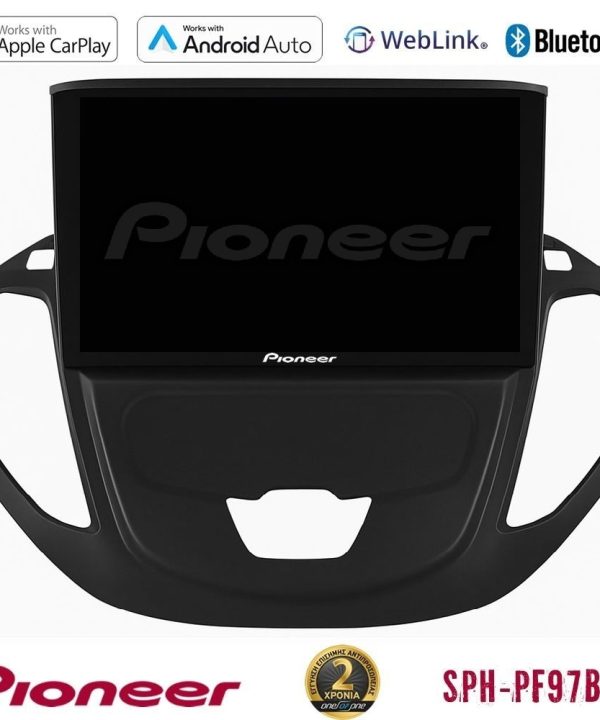 Kimpiris - Pioneer SPH-PF97BT Series Ford Transit Courier 2015-2023 Multimedia Station 9" (Tablet Style) Με Carplay & Android Auto