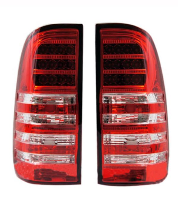 Kimpiris - Πισινά Φανάρια Set Για Toyota Hilux Vigo 05-15 Led Κόκκινο/Crystal Eagle Eyes