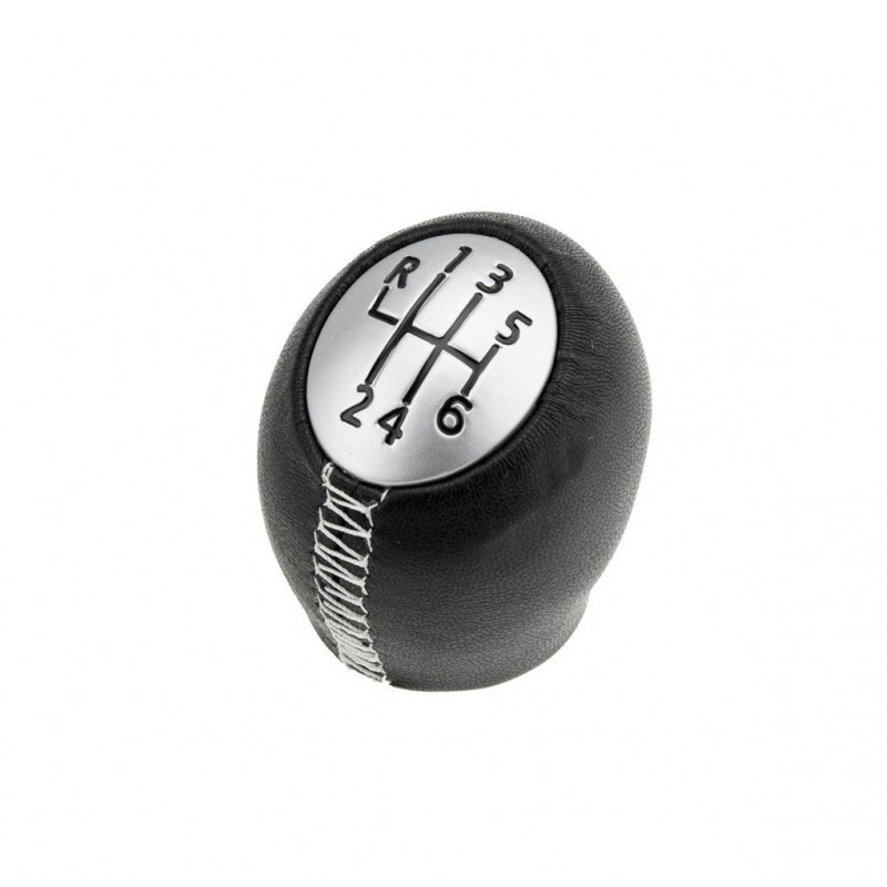 Kimpiris - Πόμολο Λεβιέ Ταχυτήτων Για Renault Clio 05-14 / Megane 02-16 / Scenic 03-15 / Trafic 01-15 / Dacia Duster 10-17 Με 6 Ταχύτητες Μαύρο / Χρώμιο GK3221