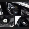 Μπροστινά Φανάρια Set Για Mercedes-Benz GLA X156 14-17 Upgrade Σε Facelift Look Μαύρα Full Led DRL Με Μοτέρ Carner - Image 4