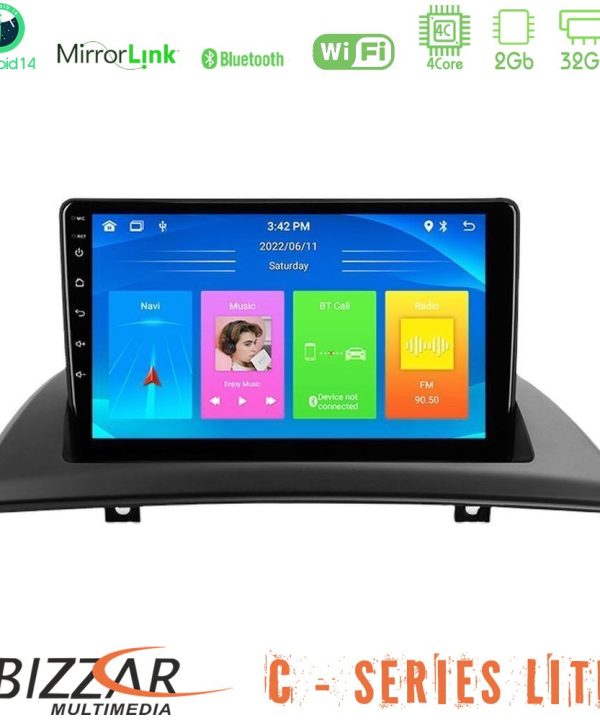 Kimpiris - Bizzar C Series Lite 4Core Android14 2+32GB  BMW E83 Navigation Multimedia Tablet 9"