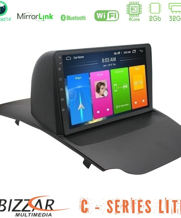 Kimpiris - Bizzar C Series Lite 4Core Android14 2+32GB  Ford Ecosport 2014-2017 Navigation Multimedia Tablet 10"
