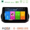 Kimpiris - Bizzar C Series Lite 4Core Android14 2+32GB  Fiat Fiorino/Citroen Nemo/Peugeot Bipper Navigation Multimedia Tablet 10"