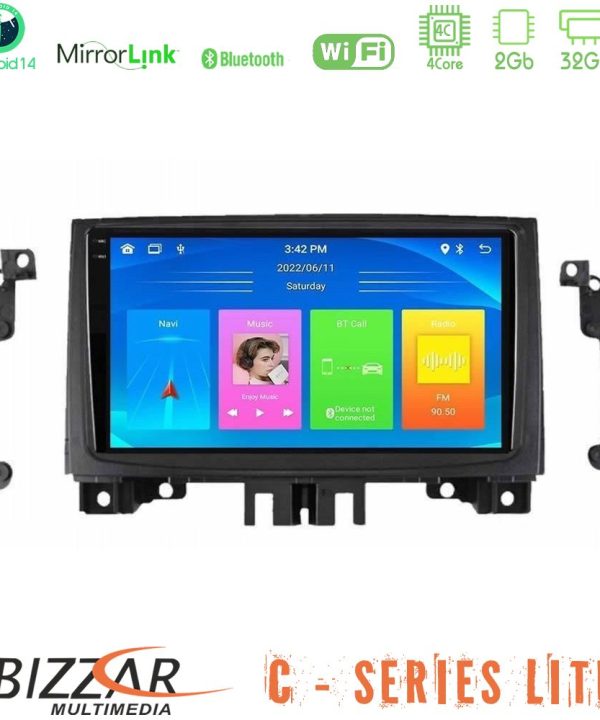 Kimpiris - Bizzar C Series Lite 4Core Android14 2+32GB  Mercedes Sprinter/VW Crafter 2006-2018 Navigation Multimedia Tablet 9"