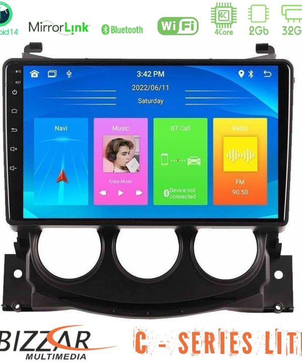 Kimpiris - Bizzar C Series Lite 4Core Android14 2+32GB  Nissan 370Z 2009-2013 Navigation Multimedia Tablet 9"