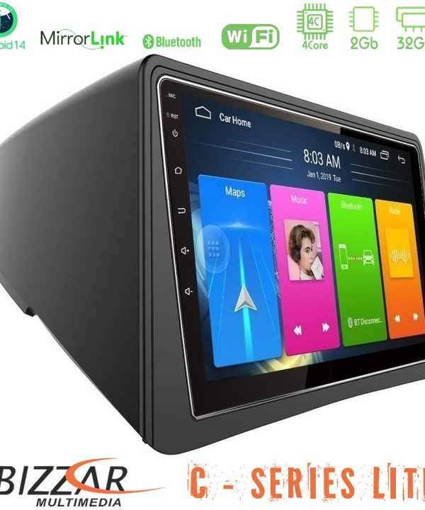 Kimpiris - Bizzar C Series Lite 4Core Android14 2+32GB  Opel Mokka Navigation Multimedia Tablet 9"